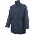 Chaqueta impermeable acolchada multibolsillos azul Velilla