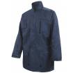 Chaqueta impermeable acolchada multibolsillos azul Velilla