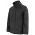Chaqueta impermeable acolchada  polar negra Velilla