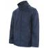 Chaqueta acolchada impermeable polar azul Velilla