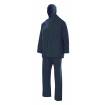 Traje con capucha de dos piezas azul marino Velilla