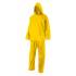 Traje de agua impermeable con capucha oculta de dos piezas amarillo Velilla