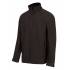 Chaqueta confortable elástica negra Velilla