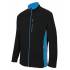 Chaqueta polar bicolor negra y azul Velilla