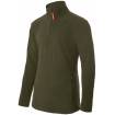 Jersey forro polar verde caza Velilla