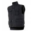 Chaleco multibolsillos acolchado negro Velilla