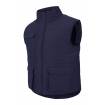 Chaleco multibolsillos acolchado azul Velilla