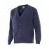 Chaqueta de punto fino azul marino Velilla