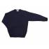 Jersey de punto con cuello redondo azul marino Velilla