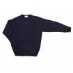 Jersey de punto con cuello redondo azul marino Velilla