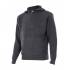 Jersey de punto grueso con cuello alto gris Velillla