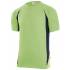 Camiseta transpirable bicolor verde y azul Velilla