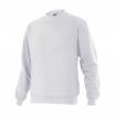Sudadera unisex blanca Velilla