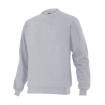 Sudadera unisex gris Velilla
