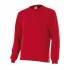 Sudadera unisex rojo Velilla