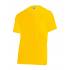 Camiseta 100% de algodón amarilla Velilla