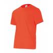 Camiseta 100% de algodón naranja Velilla
