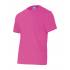 Camiseta 100% de algodón rosa Velilla