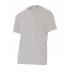 Camiseta 100% de algodón gris perla Velilla
