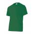 Camiseta 100% verde oscuro Velilla