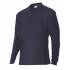 Polo manga larga azul marino Velilla