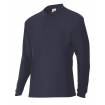 Polo manga larga azul marino Velilla