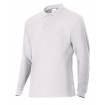 Polo manga larga blanco Velilla