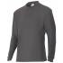 Polo manga larga gris Velilla