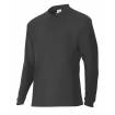 Polo manga larga negro Velilla