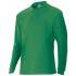Polo manga larga verde Velilla