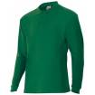 Polo manga larga verde hierba Velilla