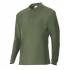 Polo manga larga verde caza Velilla