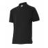 Polo manga corta negro Velilla