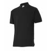 Polo manga corta negro Velilla