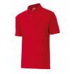 Polo manga corta rojo Velilla