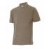 Polo manga corta camel Velilla