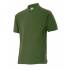Polo manga corta verde oscuro Velilla