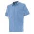 Camisa manga corta azul celeste Velilla