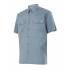 Camisa manga corta gris Velilla