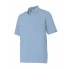 Camisa manga corta con refuerzo en hombros azul celeste Velilla