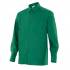 Camisa manga larga con bolsillo verde Velilla