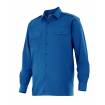 Camisa manga larga con refuerzo en hombros azul eléctrico Velilla