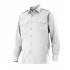 Camisa manga larga con refuerzo en hombros blanco Velilla