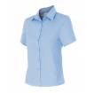 Camisa mujer manga corta azul claro Velilla