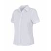 Camisa mujer manga corta blanco Velilla