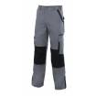 Pantalón multibolsillos gris y negro Velilla