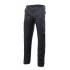 Pantalón elástico multibolsillos reforzado negro
