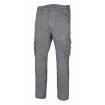 Pantalón algodón elástico multibolsillos gris Velilla