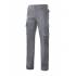 Pantalón bicolor multibolsillos gris y azul Velilla