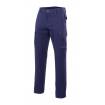 Pantalón multibolsillos color azul marino Velilla